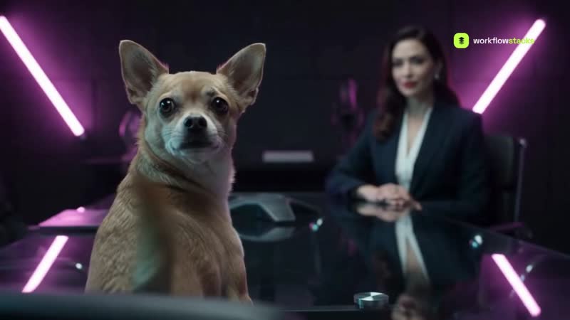 Cinematic scene produced with AI video
